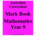 Australian Curriculum Mathematics Year 9 - Mark Book